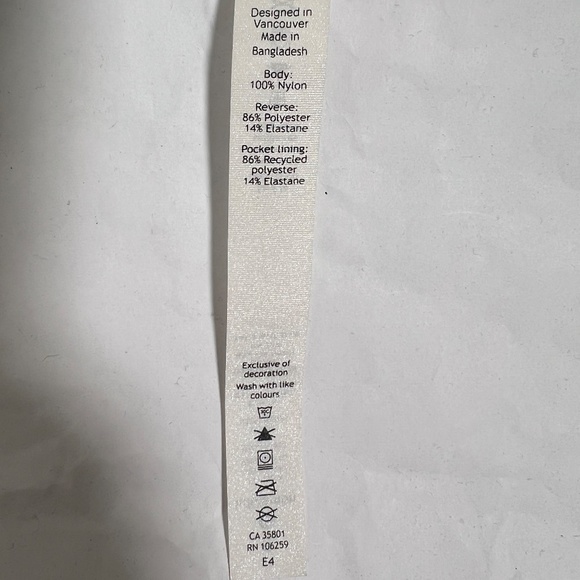 Lululemon Women's Bombs Away Jacket White / City Breeze White Multi Size 6 - Picture 10 of 12